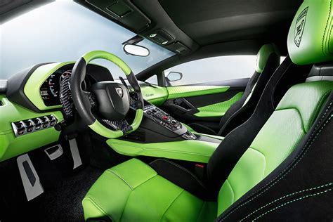 Online crop | green and black leather trimmed Lamborghini interior HD wallpaper | Wallpaper Flare