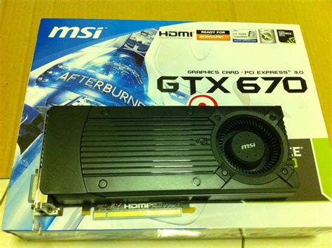 MSI GeForce GTX 670 OC Edition Pictured and Detailed