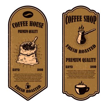 Coffee Shop Flyer Vector Design Images, Vintage Coffee Shop Flyer ...