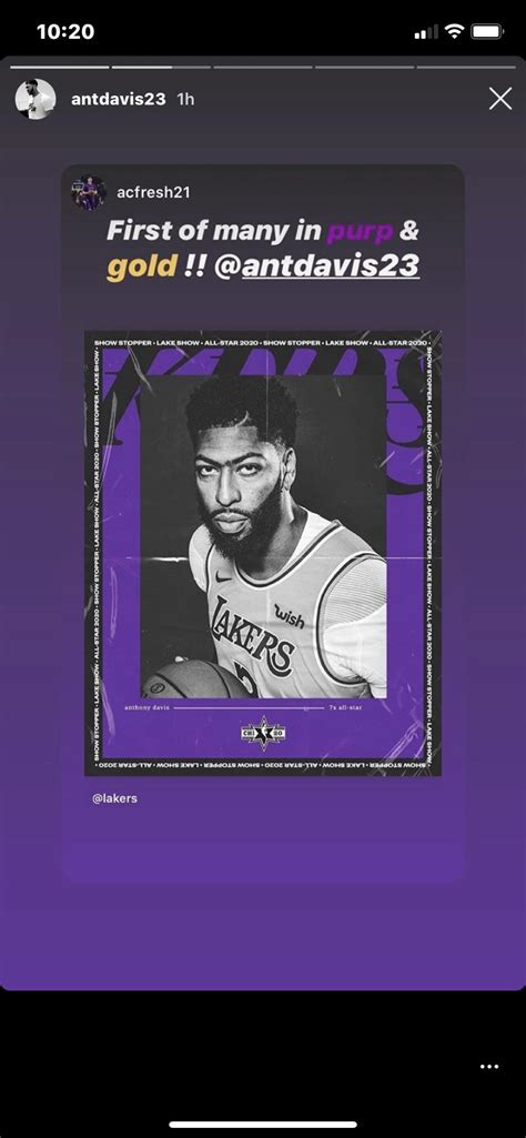 First of Many in Purple and Gold 🤔 : r/lakers