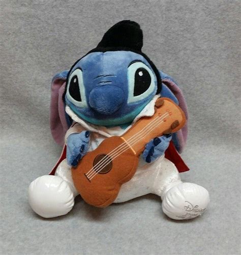 Lilo & Stitch Plush Stuffed Elvis Stitch Disney Store Las Vegas ...