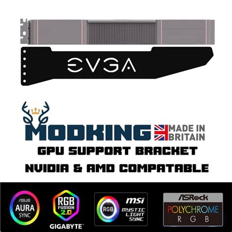 EVGA RGB GPU Anti-sagging Support Bracket Brace Nvidia Amd | Etsy