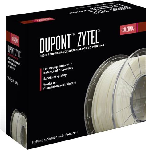 DuPont Zytel® Nylon Zytel® Nylon 1kg - 1,75mm Filament PA (polyamide) 1.75 mm 1 kg naturel ...