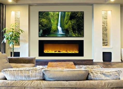 Pin on Electric Fireplace Designs | Living room with fireplace, Home fireplace, Fireplace design