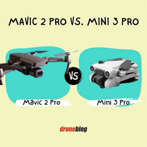 Mini 3 Pro vs. Mavic 2 Pro (Which is Better?) - Droneblog