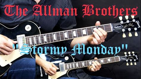 The Allman Brothers - Stormy Monday (Part 1) - Blues Guitar Lesson (w ...