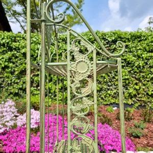 Wrought Iron Garden Rack Flower Rack Garden and Patio Furniture and Decoration - Etsy