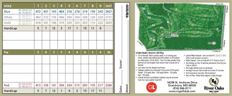 Chesley Oaks Golf Course Scorecard - Course Tour/Scorecard - Spanish Oaks Golf Club : Its unique ...