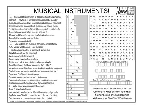 MUSICAL INSTRUMENTS TRIVIA QUIZ