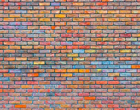 Colorful brick wall texture — Stock Photo © dutourdumonde #42328195