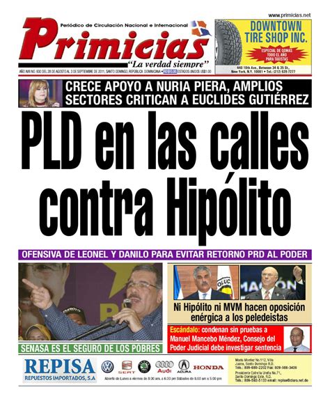 Primicias edicion 930 by Primicias Periodico - Issuu