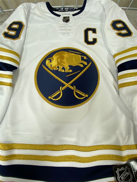 JACK EICHEL BUFFALO SABRES 50TH ANNIVERSARY AUTHENTIC PRO ADIDAS NHL J ...