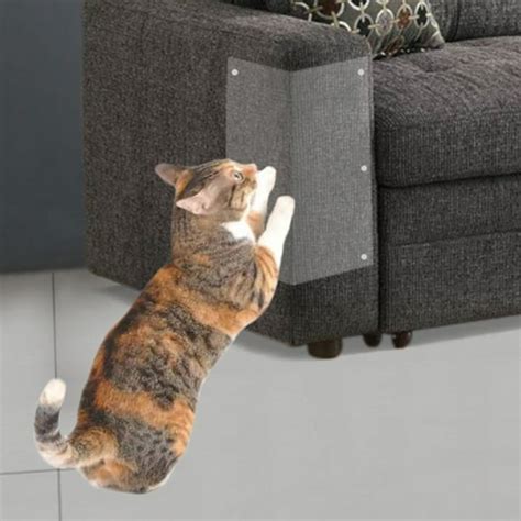 SPRING PARK Furniture Protectors from Cats, Cat Scratch Deterrent, Couch Protector Cat Repellent ...