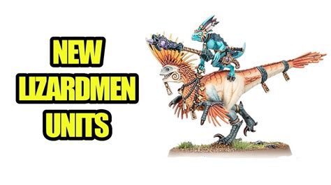 NEW LIZARDMEN UNITS - Fast Cav For Lizardmen & Model Updates ...