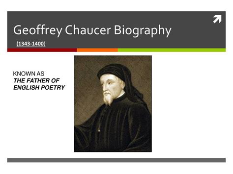 PPT - Geoffrey Chaucer Biography PowerPoint Presentation, free download ...