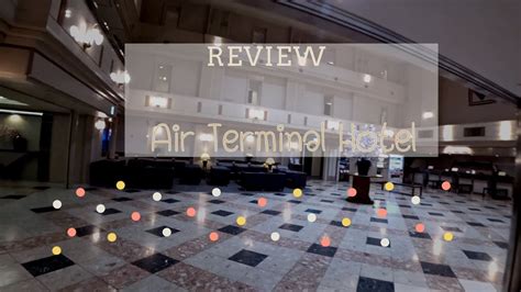 Review : รีวิว นอนในสนามบินโรงแรม Air Terminal Hotel New Chitose ...