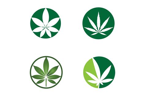 Marijuana Logo Vector Template Graphic by abi pandu · Creative Fabrica