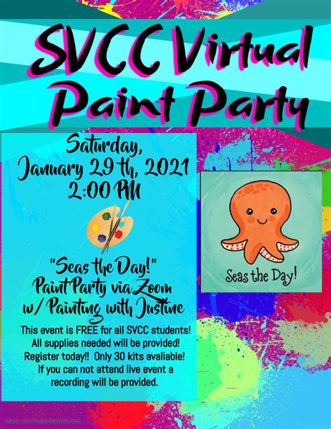 Virtual Paint Party | Southside Virginia Community College