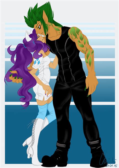 Spike x Rarity by Clarichi on DeviantArt