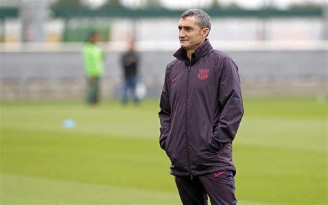 Ernesto Valverde insists Barcelona are on the right track despite ...