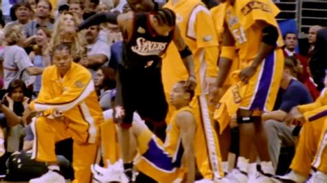 Allen Iverson's iconic step over Tyronn Lue is officially 20 years old ...