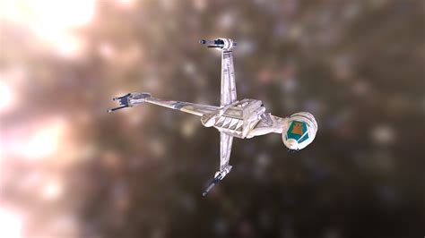 B-Wing Fighter - 3D model by JohnHoagland [6ZOhWSd] - Sketchfab