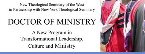 Doctor of Ministry – New Theological Seminary of the West