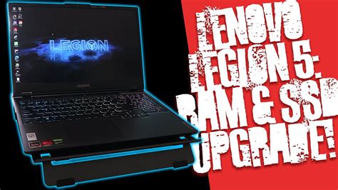 Lenovo Legion 5(2020): SSD and RAM upgrade - YouTube