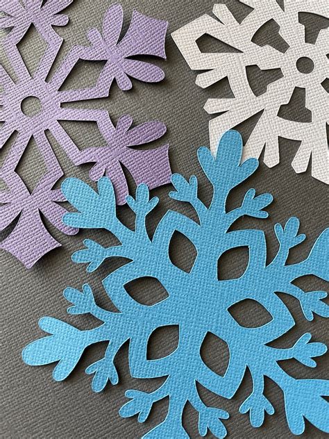 Winter Bulletin Board Cutouts Snowflake Bulletin Board - Etsy