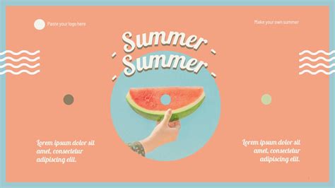 Summer PowerPoint Template - Powerpoint Hub