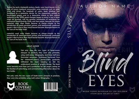 Fantasy Book cover Design - Blind Eyes