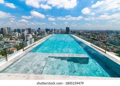 Rooftop Pool Bangkok 137 Bkk Pillars Stock Photo 1805159479 | Shutterstock