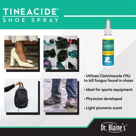 Tineacide Shoe Spray | Dr. Blaine's