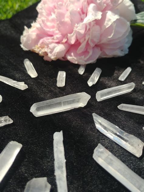 Lemurian Seed Quartz Points Crystal Grid Healing Gridding | Etsy