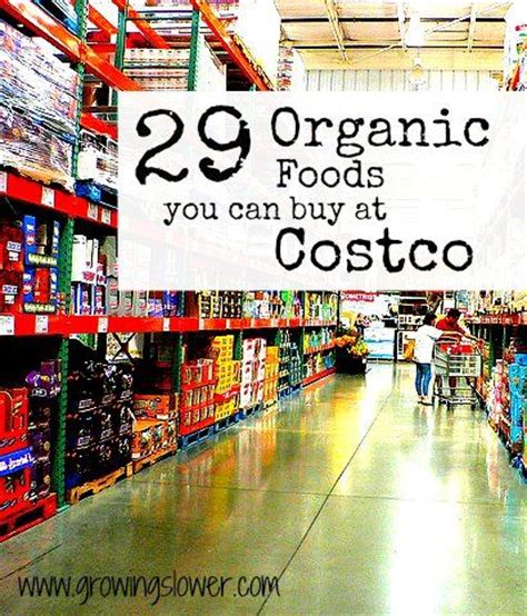 Costco Organic Food List - 29 Best Foods to buy at Costco | Organic food list, Benefits of ...