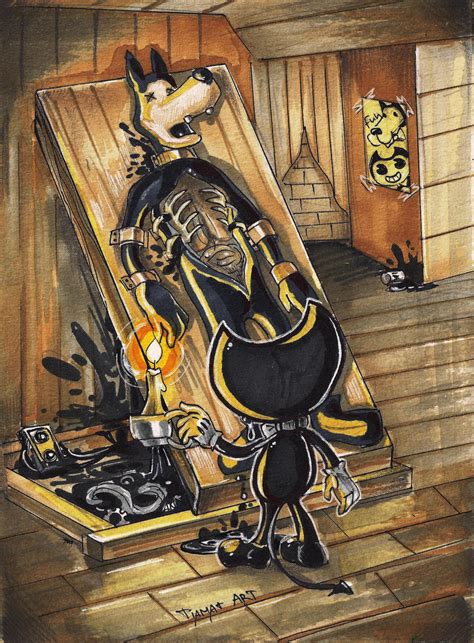 Bendy and the ink machine by TiamatART on DeviantArt