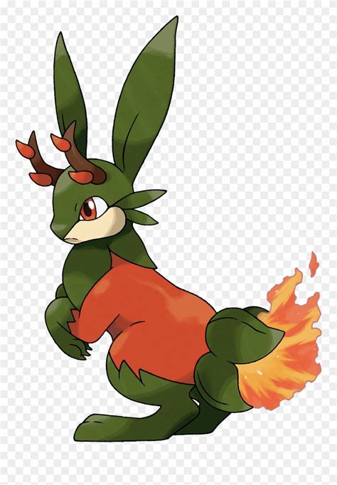 48995481 - Pokemon Fire Grass Type Clipart | Grass pokémon, Pokemon, Fantasy character design