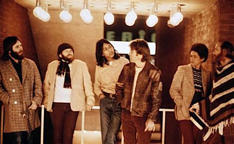 Beach Boys circa 1973 (Carl Wilson, Al Jardine, Ricky Fataar, Dennis ...