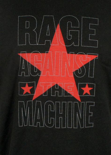 Rage Against The Machine T-Shirt - Stacked Star Logo - Merch2rock ...