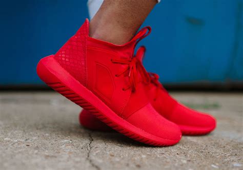 adidas Tubular Defiant Lush Red - Sneaker Bar Detroit