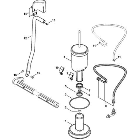 Pump Assembly for Stihl SG 51, SG71 Sprayer | L&S Engineers