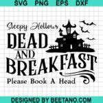 Dead and Breakfast SVG, Halloween SVG