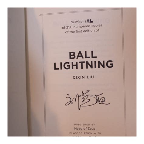 Liu, Cixin - Ball Lightning - Bynx