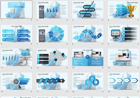 Business Graph PowerPoint #145108