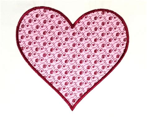 Applique Heart Set - 3 Sizes! - Products - SWAK Embroidery