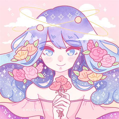 Space Flower by Mochikkun on DeviantArt