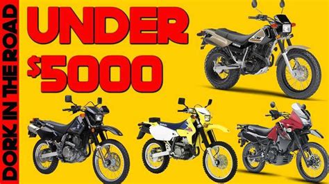 Here Are The 7 Best Used Dual-Sport Motorcycles Under $5,000