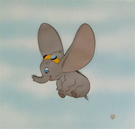 Animation Collection: Original Production Cel of Dumbo the Flying ...