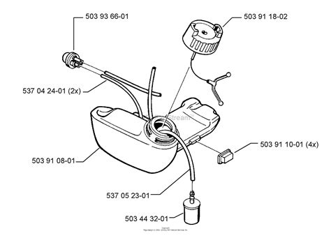 Husqvarna 125b fuel line diagram