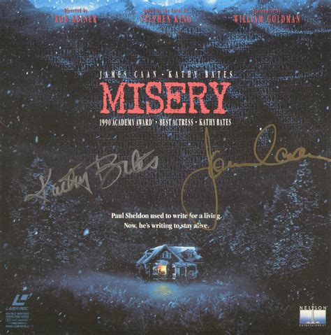 Misery Movie Cast - Laser Media Cover Signed co-signed by: Kathy Bates ...